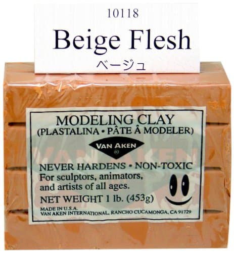 Van Aaken Modeling Clay 1lb Flesh