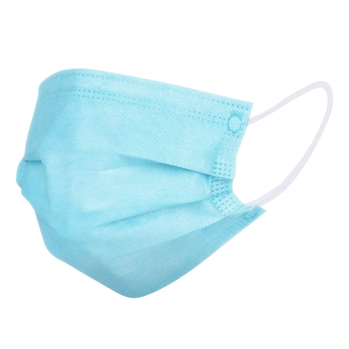 Disposable Face Mask,Breathable Non-woven Dust Filter Face Mask,10Pcs Thick 3-Layer Masks with Elastic Ear Loop