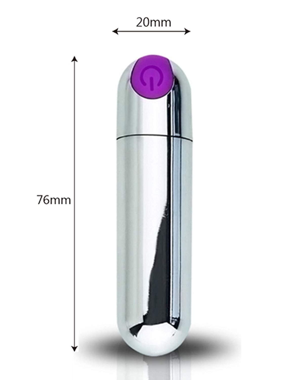 Mini 10-Speed Vibrating Bullet Toy, Powerful Wireless Waterproof Portable Massage Toy for deep Muscle, Sports Recovery