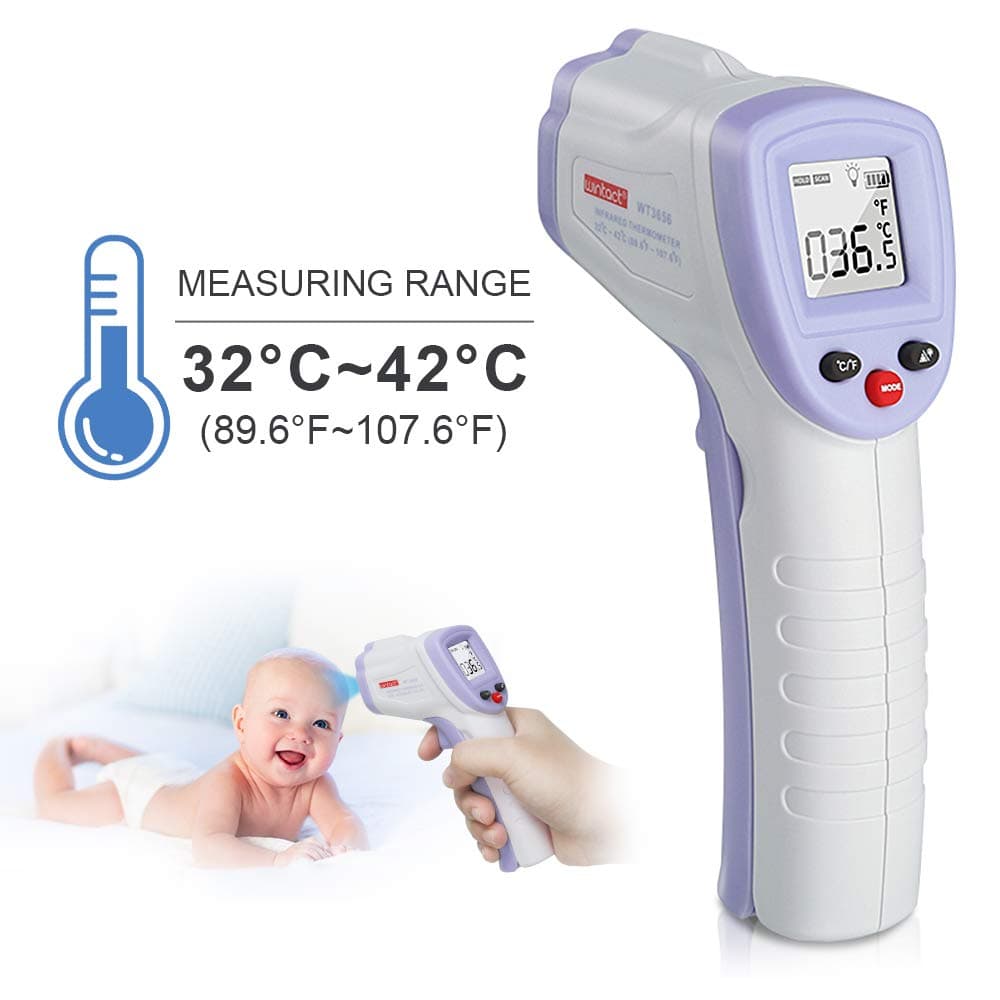 Infrared Thermometer, Transit time: 5-10 Days, Digital Forehead Thermometer, Accurate Instant Readings Fever Temperature Measure Tool for Thermal, Body