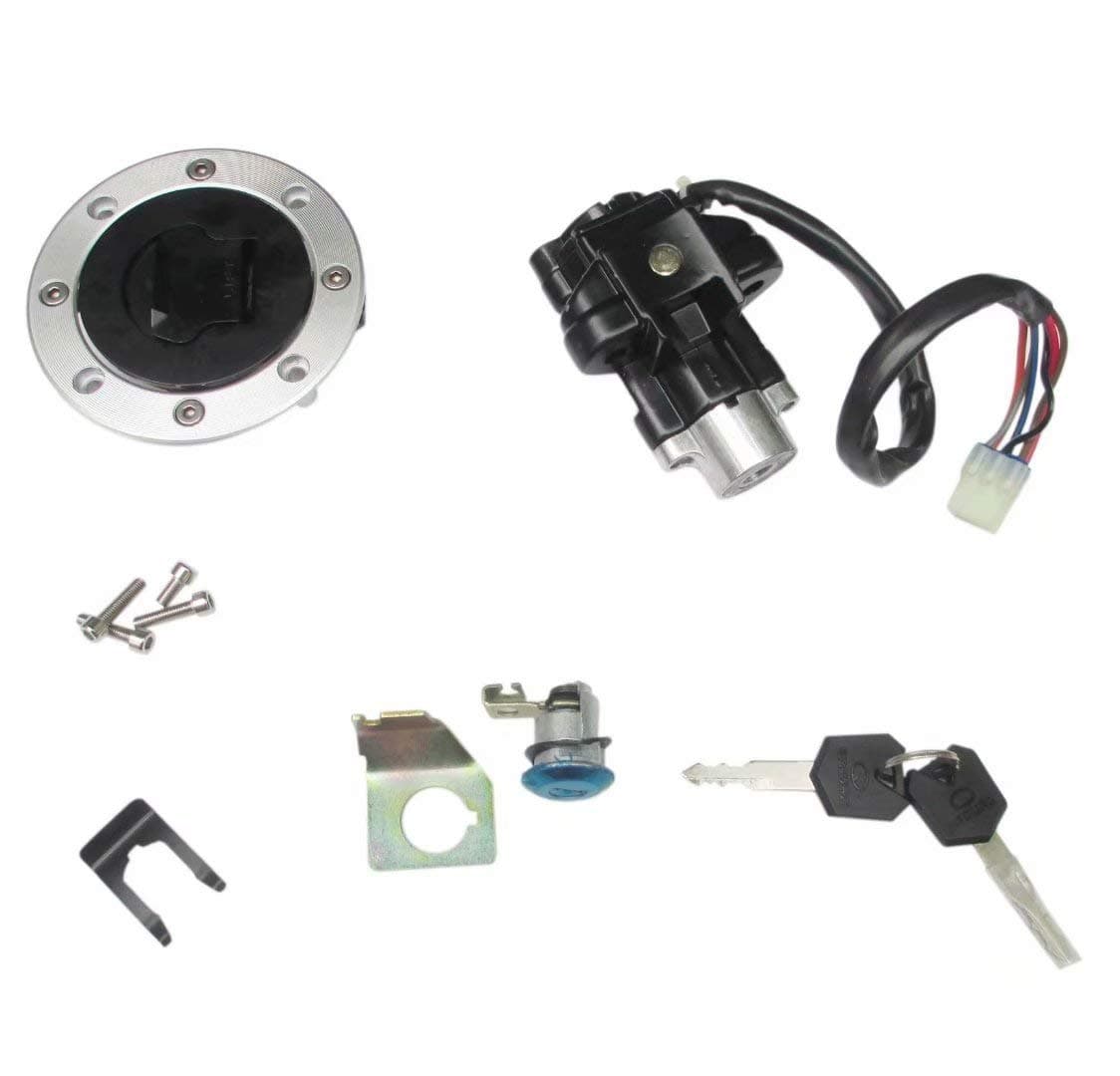 NEW Ignition Switch Fuel Tank Cap Lock Set For Suzuki SV650 (1999-2002) US!