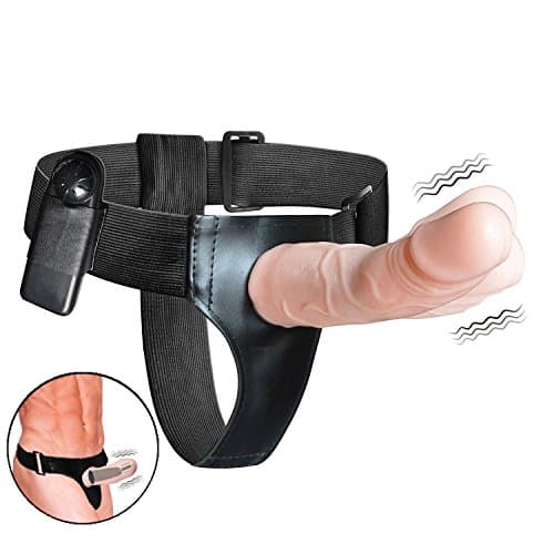 Obaile Multi-Speed Electric Strap on Extender Massager for men Cuples - Flesh
