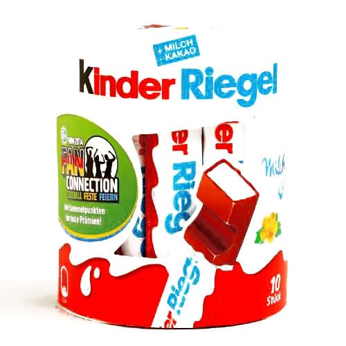 Kinder Riegel Chocolate Sticks (3 Unit Per Order) - Perfect Christmas Gift for the Holidays
