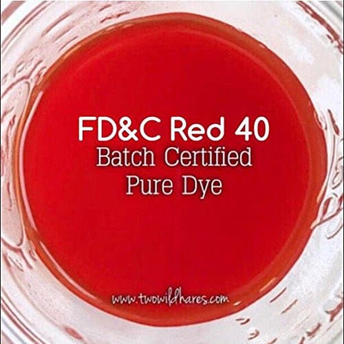 Blood Orange Water Soluble DYE, Batch Certified Fd&c Red 40, 94% Pure Dye, Cosmetic Powdered Water Colorant, 1 oz
