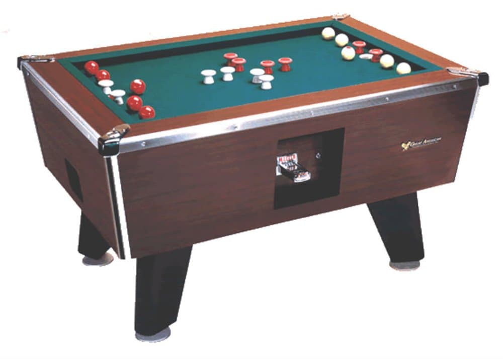Great American Coin-Op Bumper Pool Billiards Table