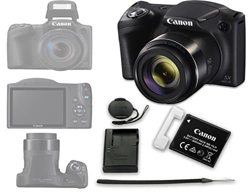 Canon PowerShot SX420 IS Digital Camera (Black) - International Version