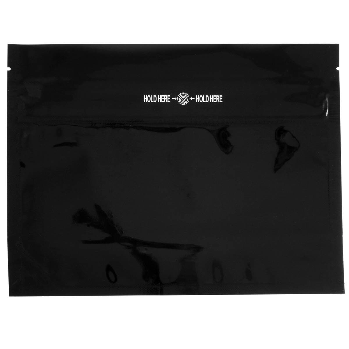 Medium Caviar Locker HNP - Mylar Smell Proof CR Barrier Exit Bags - Resealable Zipper - 1,000 Bags (Black)