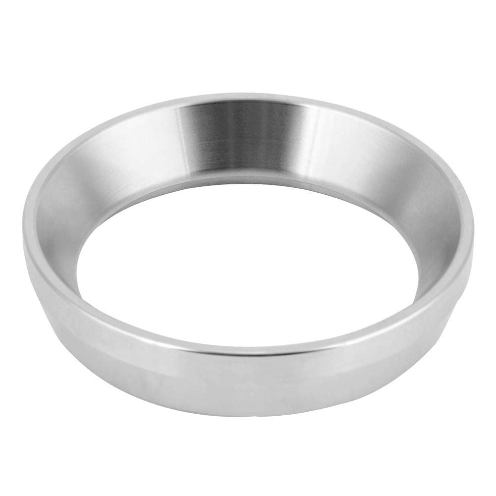 maxmartt Stainless Steel Coffee Dosing,Dosing Funnel Espresso Ring Replacement Replacement Funnel for Portafilter Silver Black(Silver)