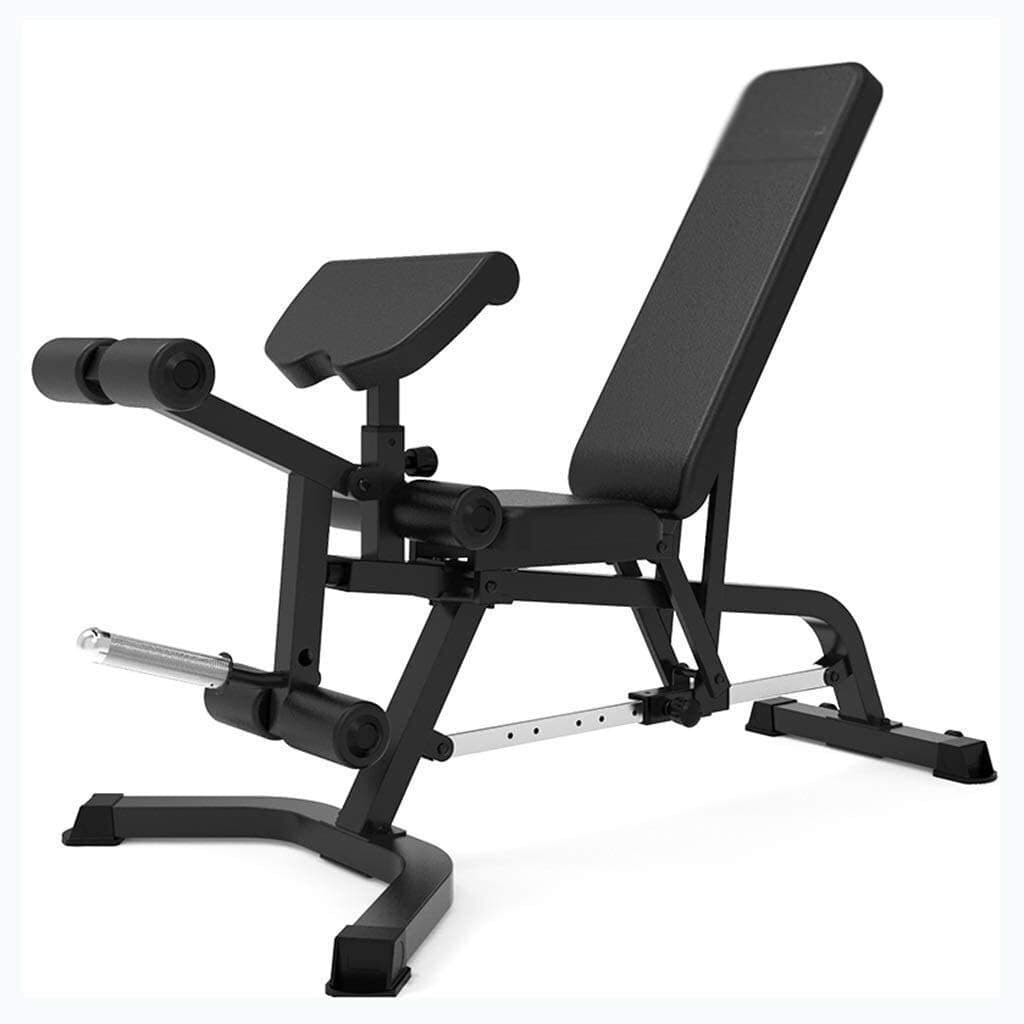 FACAI Weight Bench Adjustable Incline Decline, Adjustable Weight Bench Home Fitness Chair Dumbbell Indoor Sit-up Board Multi-Function Exercise Abdominal Bench