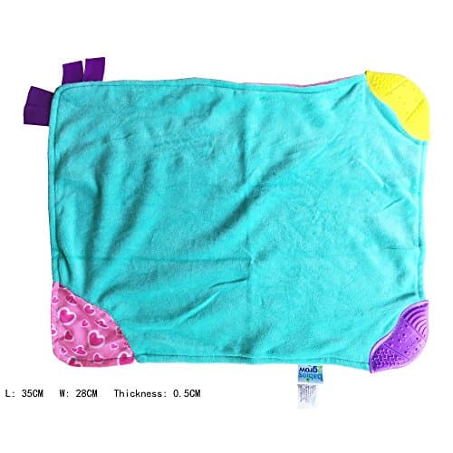 Baby-T Soft Velour Teething Blanket