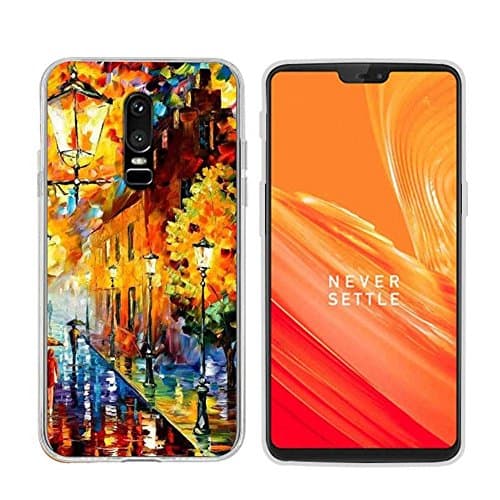OnePlus 6 Case, Coohasisee[Personalized][Lovely][Shock Absorption Technology] [Drop Cushion] Raised Bezels Slim Protective Cover For OnePlus 6 (Light)