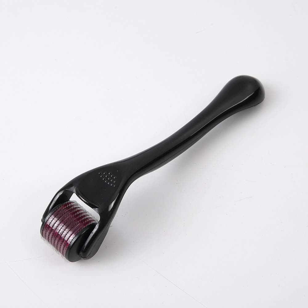 ALWMHWOE Microneedle Roller For Face: Home Use Derma Roller Tool Best For Face Black For Beauty Women