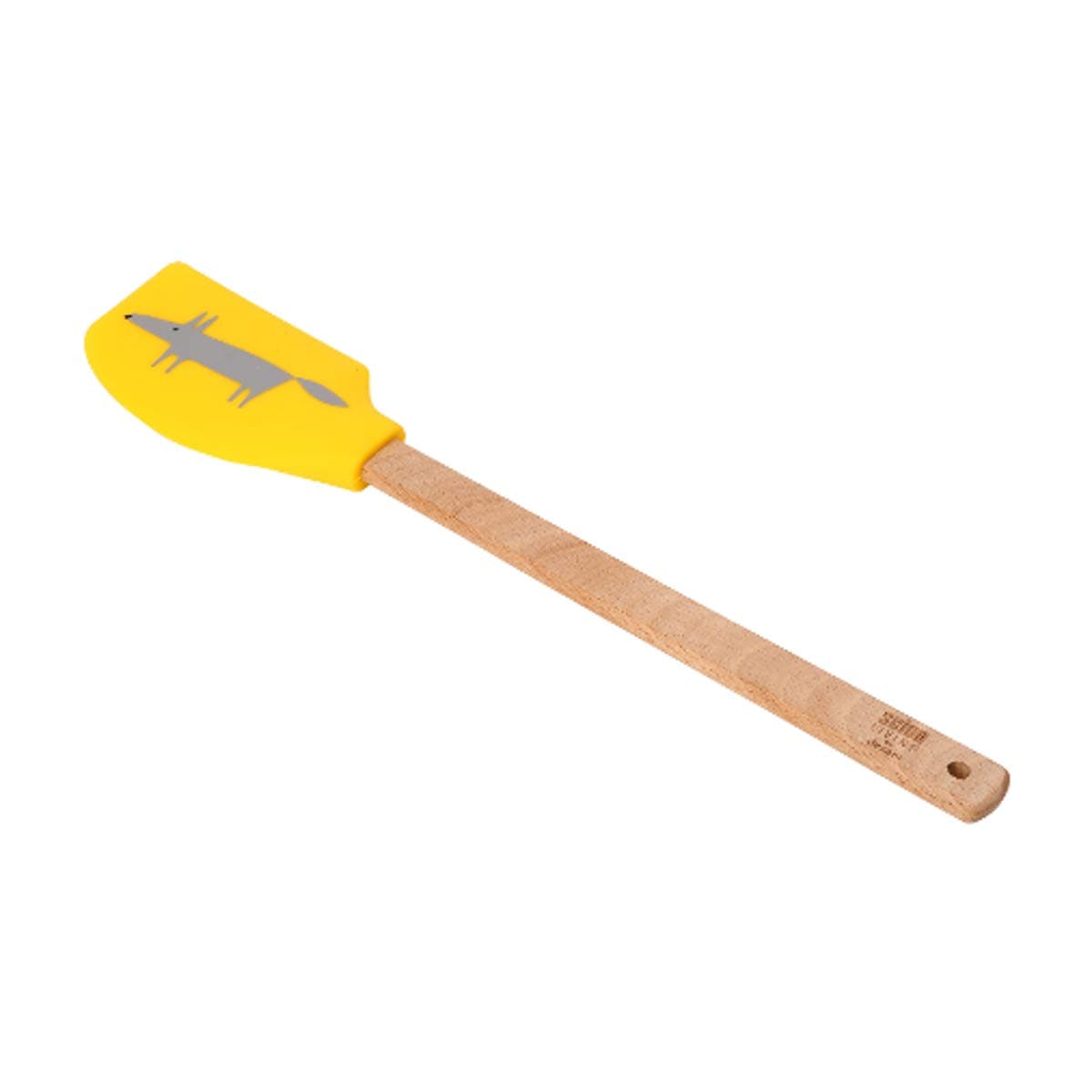 Scion Mr Fox Yellow Mini Silicone Spatula