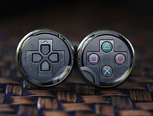Game Controller cufflinks, Video Game Controller cufflinks, Controller cufflinks, gamepad cufflinks, Geekery geek cufflinks, gamer cufflinks