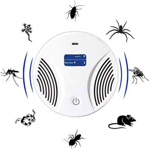 Electronic Ultrasonic Rat Repellent 2 Mode by Touch Switch - Pest Control for Cockroach, Rodents,Flies, Roaches, Ants, Spiders, Fleas, Mice, Bedbug