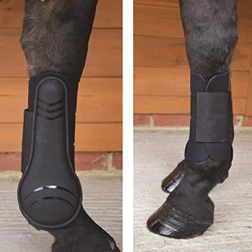 JHL All-Rounder Brushing Boots (Cob) (Black)