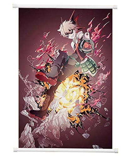 My Hero Academia Anime Bakugo Wall Scroll Extra Large Size - 60x90 CM