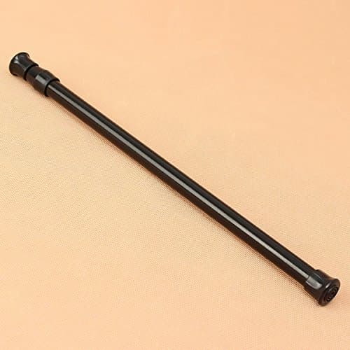 Kisstaker Extendable Adjustable Spring Tension Window Curtain Rod Pole Telescopic Pole Shower Curtain Rod Length 30-50cm