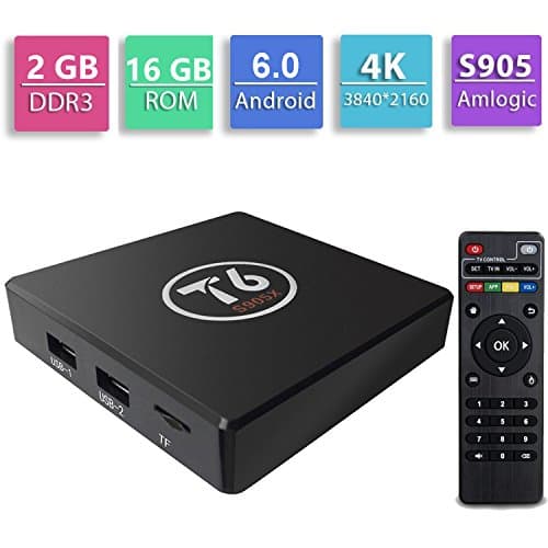 ibopaida TV Box Streaming Media Player | Android TV Box Kod TV, 4K, AC Wireless &amp; Ready to Stream Media Center