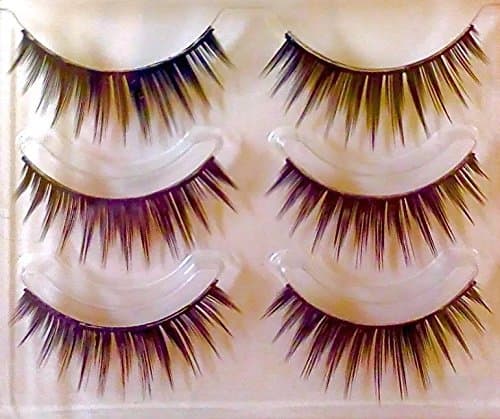 False Eyelashes Natural Extension 3 Pairs Value Pack (Japan Import)