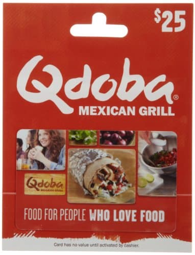Qdoba Mexican Grill Gift Card