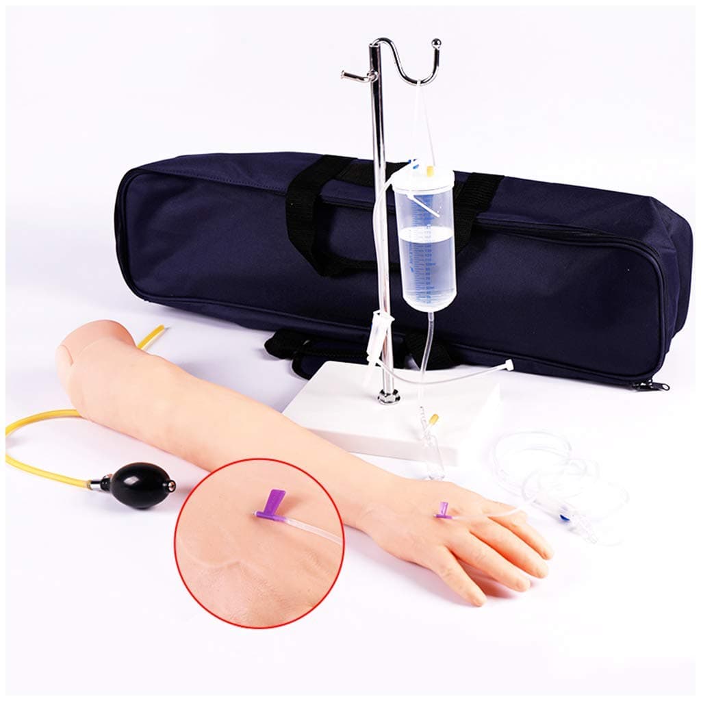 LXX Phlebotomy and Venipuncture Practice Arm - IV Practice Arm - Designed for Training and Perfecting IV + Phlebotomy + Venipuncture Procedures and Techniques
