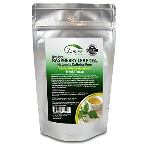 Raspberry Leaf Tea (30 Bags) Premium Quality 100% Pure Naturally Caffeine Free