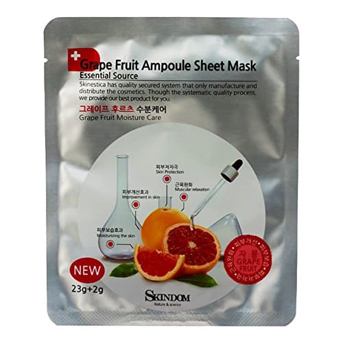 Skindom Grape Fruit Ampoule Sheet Mask 25 g.(3 Pack)