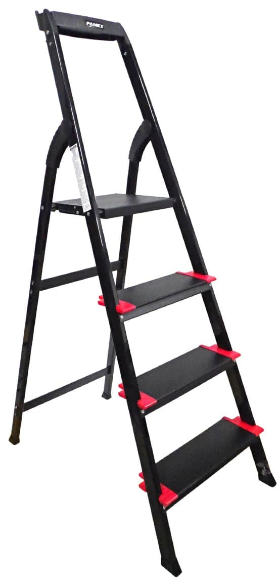 PAMEXAluminium 4 Step Ladder with Tool Tray