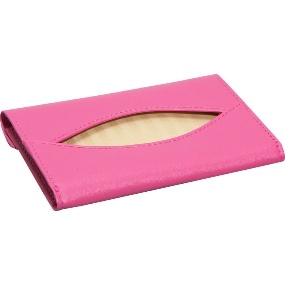 Royce Leather Mini Tissue Holder - Wild Berry