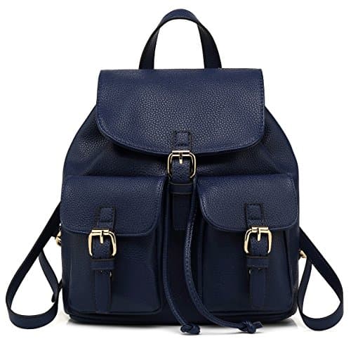 Scarleton Trio Flap Backpack H206319 - Navy
