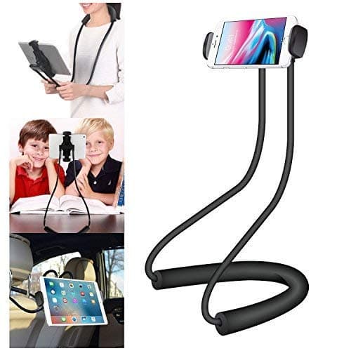 Cellet Lazy Neck Phone Mount, Tablet, Holder, 360 Rotating Mount Compatible for iPhone 13 Pro Max mini 12 11 Xr Xs X Samsung Note 20 10 9 S21 S20 S10 S9 Google Pixel 6 5 4 XL