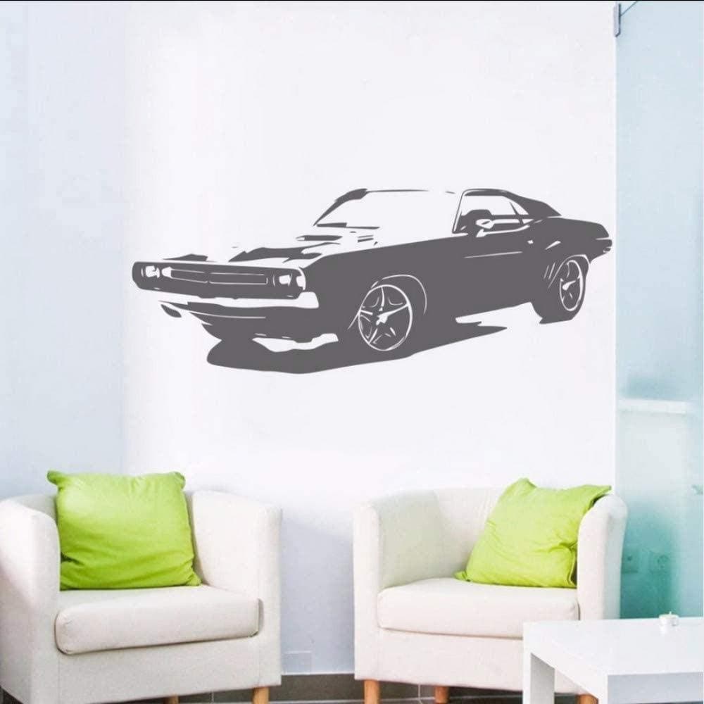 Wall Stickers murals Decals Super Large Removable Car Dodge Challenger Bedroom Vinyl Living Room Paper 57 * 150cm