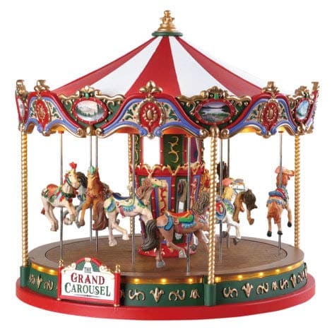 Lemax The Grand Carousel Village Attraction
