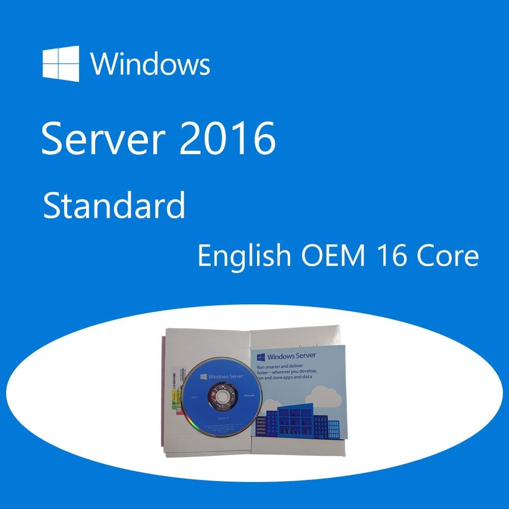 Windows Server Standard 2016 64bit English DSP OEM DVD 16 Core