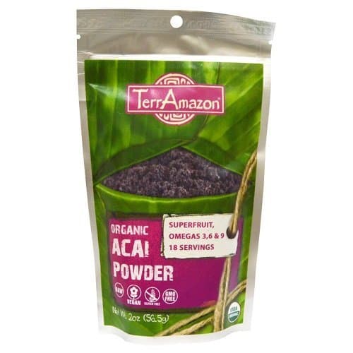 Terramazon Organic Acai Powder, 2 Ounce -- 2 per case. by TerrAmazon