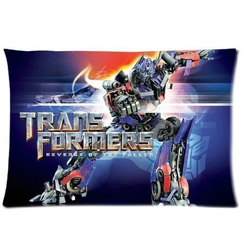Custom Transformers Zippered Pillowcase Pillow Case Cover Cusion Case Cover Standard Size 20x30 Two Sides
