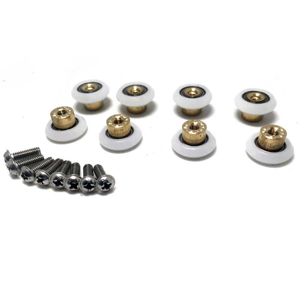 SmoothLY Sliding Tub Shower Door Replacement Roller a Set 12pcs