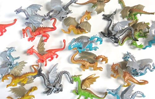 Edison Novelty Vinyl Dragon Figures (20)