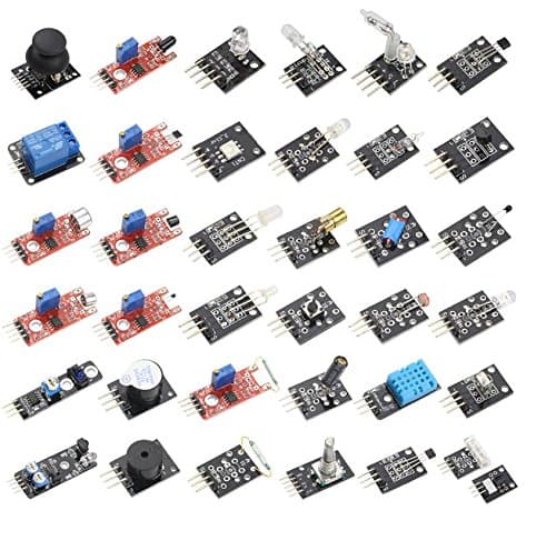 37 in 1 Kit sensor For Arduino Raspberry Pi starter sensor Module arduino UNO MEGA NANO + Case