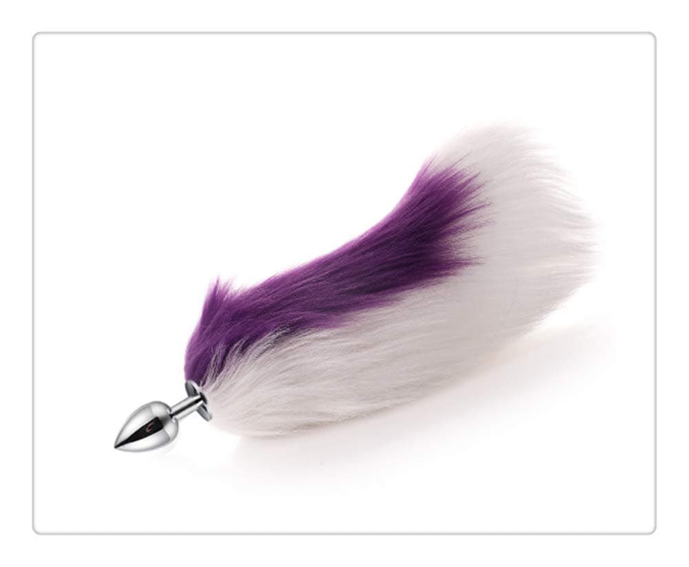 forocean♥Fox Tail Halloween Play Prop Animal Tail Stuffed