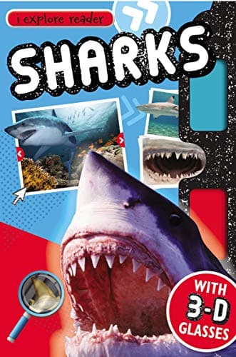 Sharks [With 3-D Glasses] (I Explore Readers) Paperback – 1 April 2013