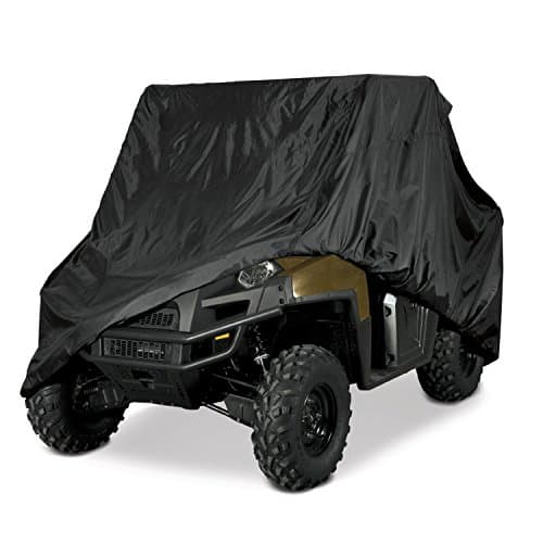 UTV HEAVY DUTY WATERPROOF UTV SIDE BY SIDE COVER COVERS FITS UP TO 120'L W/ ROLL CAGE ATV COVER RHINO RANGER MULE GATOR PROWLER RAZOR RECON RZR PIONEER Viking Wolverine Can am Defender Wildcat HDX