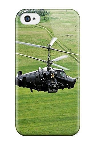Slim Fit Tpu Protector Shock Absorbent Bumper Helicopter Kamov Attack Russia War Star Case For Iphone 4/4s