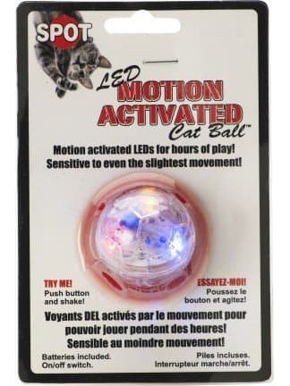 Led Motion Activated Cat Ball by Ethical Products