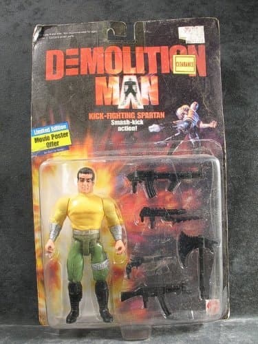 Demolition Man Kick-Fighting Spartan Action Figure
