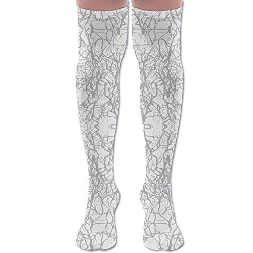 Tangled (cobweb) Wanderlust Air Travel Compression Socks For Men & Women. Guaranteed To Prevent Swelling, Pain, Edema.