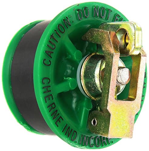 Cherne Locking Plug,Mechanical,2 In 271675, Green