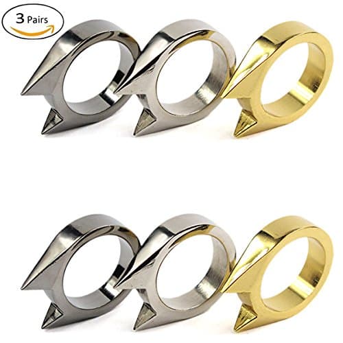 Summer Win 6 Pcs Security Safety Rings