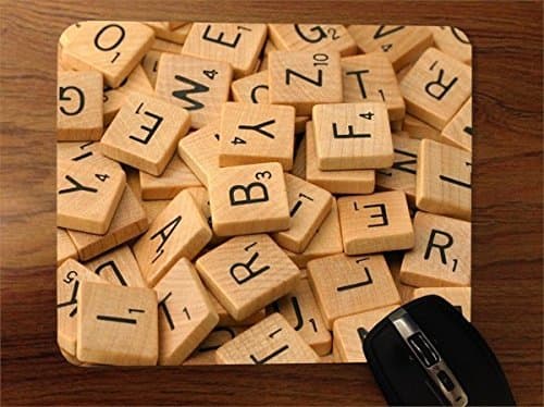 Popular Word Game Print Desktop Office Silicone Mouse Pad